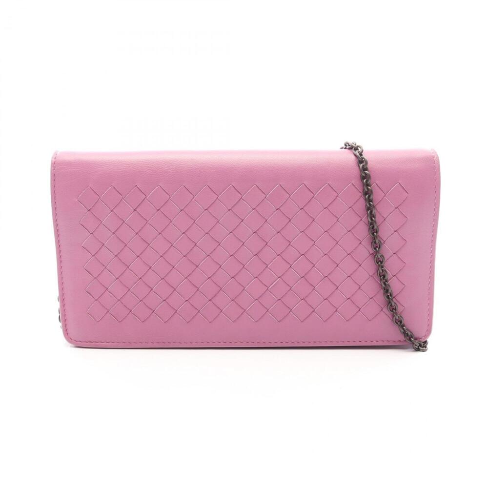 Bottega Veneta Intrecciato Shoulder Bag/Handbag, Leather, Women's, Purple